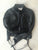 Black Leather Bolero Jacket with 'straight edges'