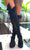 Black Over Knee High Leather Boots