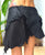 Black leather skirt