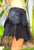 'Addicted to Black' Leather Skirt for Pre Order