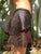 Dark Brown Leather Skirt for Pre Order