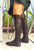 'Madagascar Chocolate' Leather Knee High Boots
