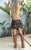 Gold Leather Bolero Jacket