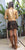 Gold Leather Bolero Jacket