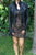 Black Leather Bolero Jacket for Pre Order
