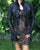 Black Leather Bolero Jacket for Pre Order