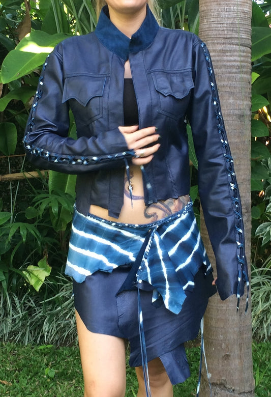 Midnight Ocean Bolero Jacket