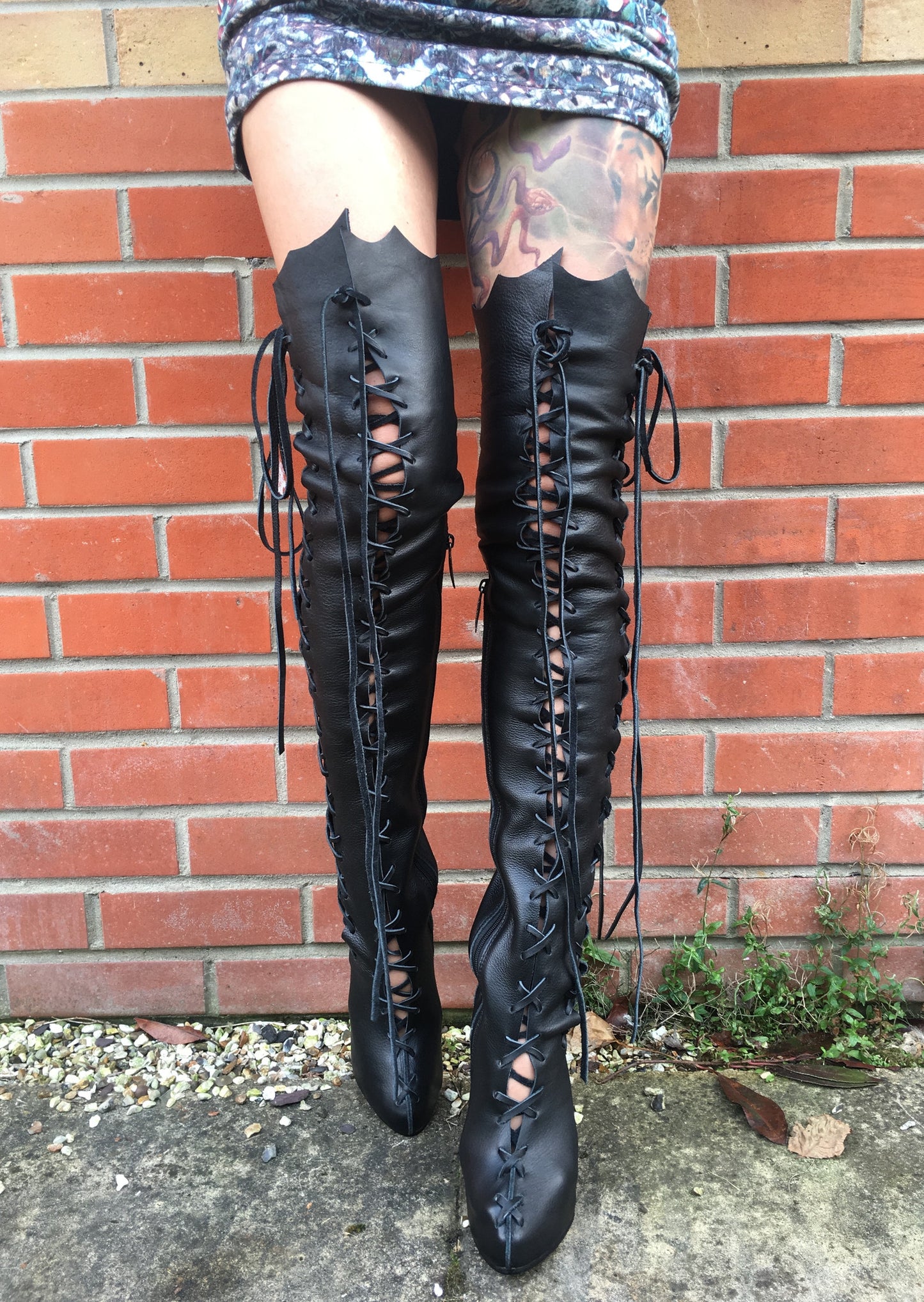 'Boudoir' Thigh High Stiletto Boots for Pre Order