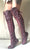 'Another Glass of Red' Over The Knee High Leather Boots for Pre Order