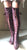 'Another Glass of Red' Over The Knee High Leather Boots for Pre Order
