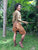 Antique Tan Leather Belt Skirt for Pre Order