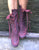 Another Glass of Red Ankle Boots for Pre Order