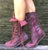Another Glass of Red Ankle Boots for Pre Order