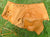 Multidot Tan Leather Belt Skirt