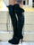 Ms Perfect Black Leather Over Knee High Boots for Pre Order