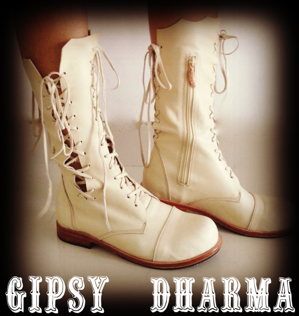 2 for 1 'Clockwork Fairy' Knee High Boots and a pair of Ankle boots for free