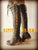 'Clockwork Fairy' Knee High Boots in Dark Forest Green for Pre Order