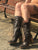 Victorian Ankle boots in Brown