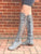 'Clockwork Fairy' Knee High Boots in Grey for Pre Order