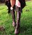 'Madagascar Chocolate' Vegan Pleather Knee High Boots
