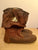 'Peter Pan Slippers' in Tan with Gold for Pre Order