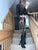 Ms Perfect Black Leather Ankle Boots for Pre Order