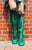 Emerald Green Knee High Boots for Pre Order