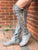 'Clockwork Fairy' Knee High Boots in Grey for Pre Order