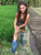 'Indigo Dream' Victorian Leather Knee High Boots for Pre Order