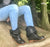 'Fairy Slippers' Ankle Boots in Black