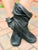 'Peter Pan Slippers' in Black for Pre Order
