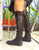 Dark Brown Knee High Boots for Pre Order