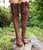 Clockwork Fairy Knee high Boots of the Day