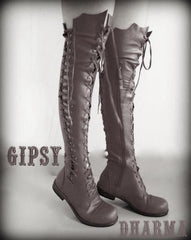 Clockwork Fairy Knee high Boots of the Day