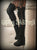 Ms Perfect Black Knee High Wedges Boots